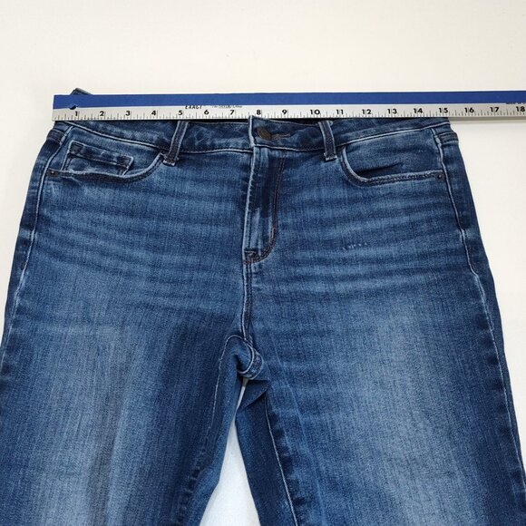 Old Navy Pop Icon Skinny Mid-Rise Stretch Denim Jean Nicky 2 Mr Skinny DK Size 6 - Picture 8 of 9